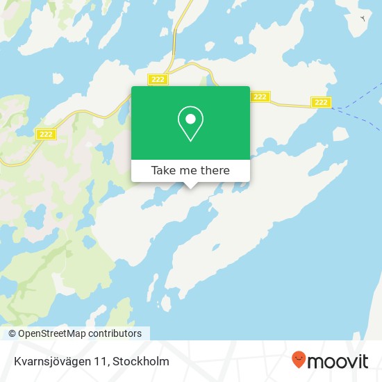 Kvarnsjövägen 11 map