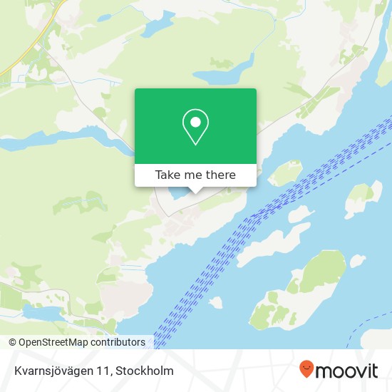 Kvarnsjövägen 11 map