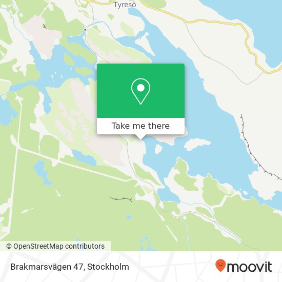 Brakmarsvägen 47 map