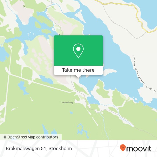 Brakmarsvägen 51 map