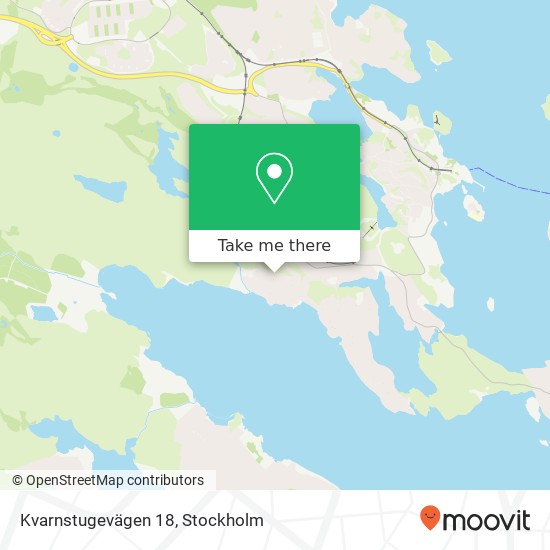 Kvarnstugevägen 18 map