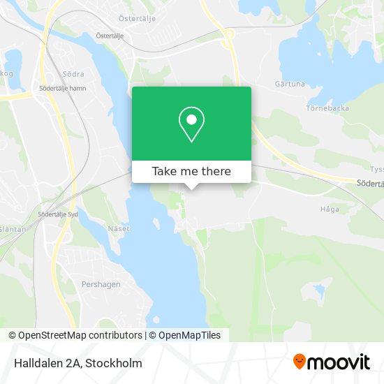 Halldalen 2A map