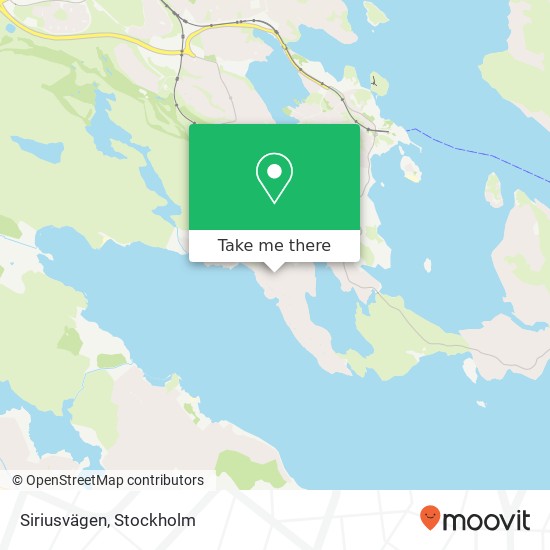 Siriusvägen map