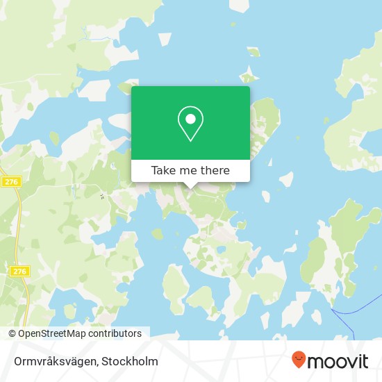 Ormvråksvägen map