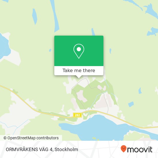 ORMVRÅKENS VÄG 4 map