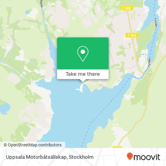 Uppsala Motorbåtsällskap map