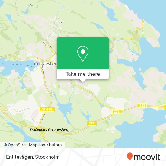 Entitevägen map