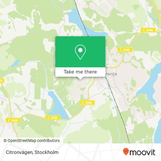 Citronvägen map