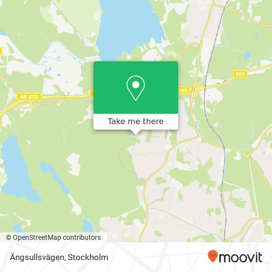 Ängsullsvägen map