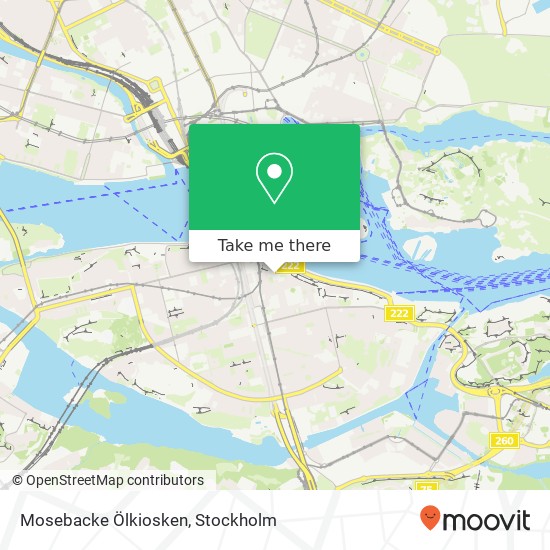 Mosebacke Ölkiosken map