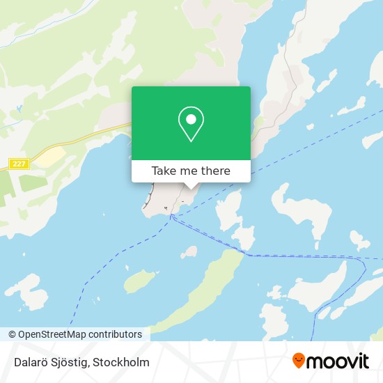 Dalarö Sjöstig map