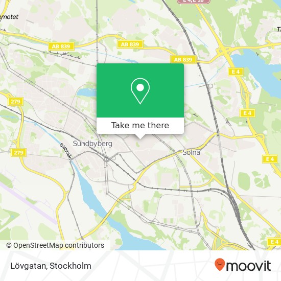 Lövgatan map