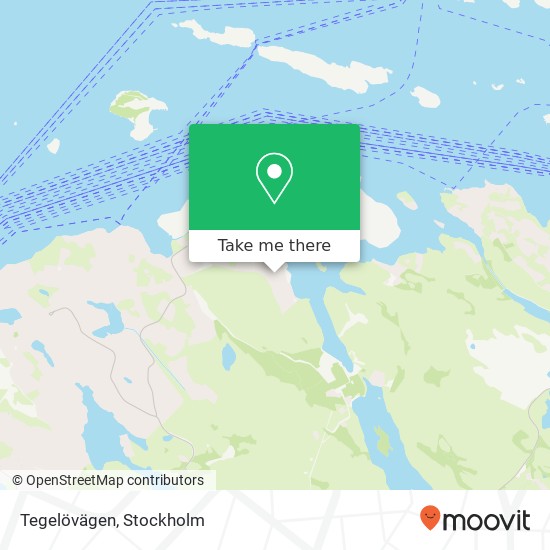 Tegelövägen map