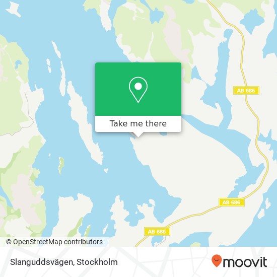 Slanguddsvägen map