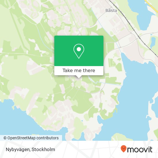 Nybyvägen map