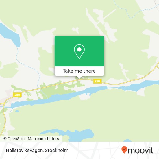 Hallstaviksvägen map