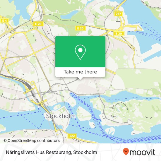 Näringslivets Hus Restaurang map