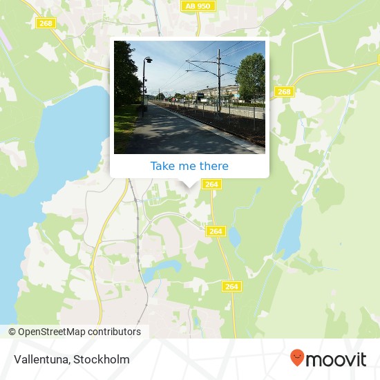 Vallentuna map