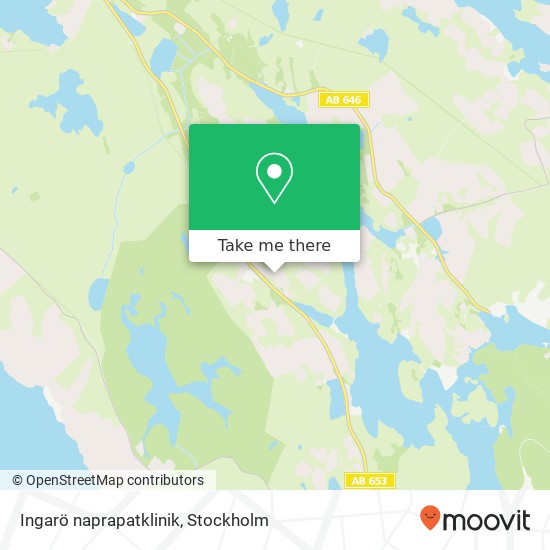 Ingarö naprapatklinik map