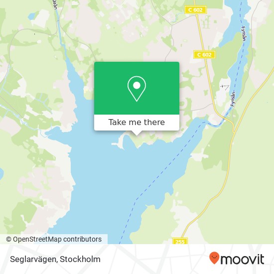 Seglarvägen map