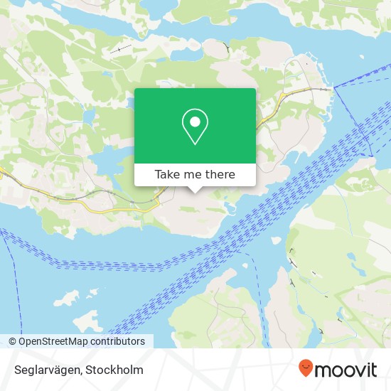 Seglarvägen map