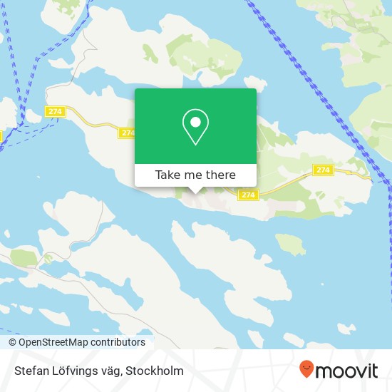 Stefan Löfvings väg map