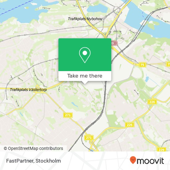 FastPartner map