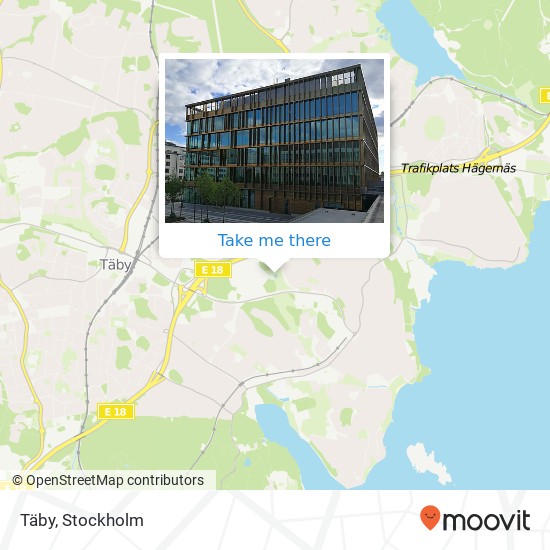 Täby map