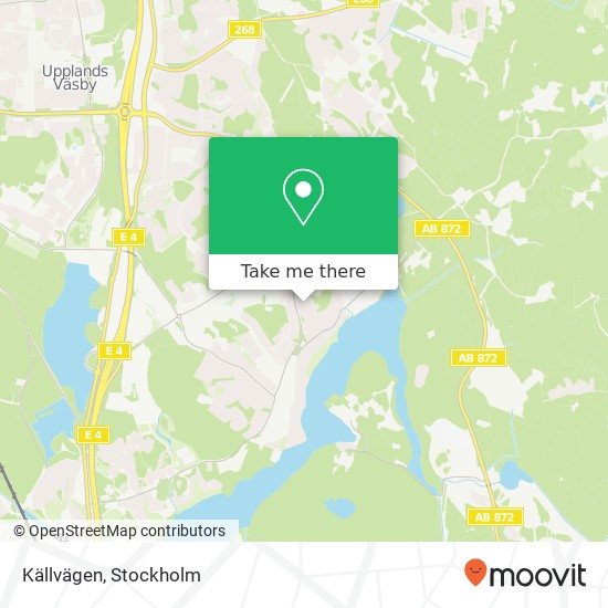 Källvägen map