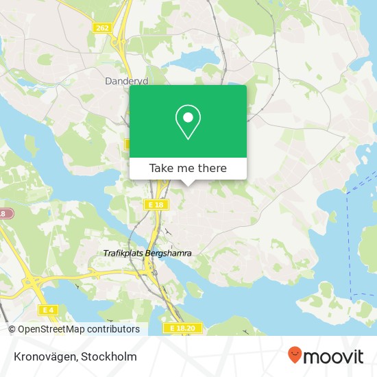 Kronovägen map