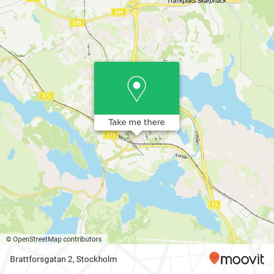 Brattforsgatan 2 map