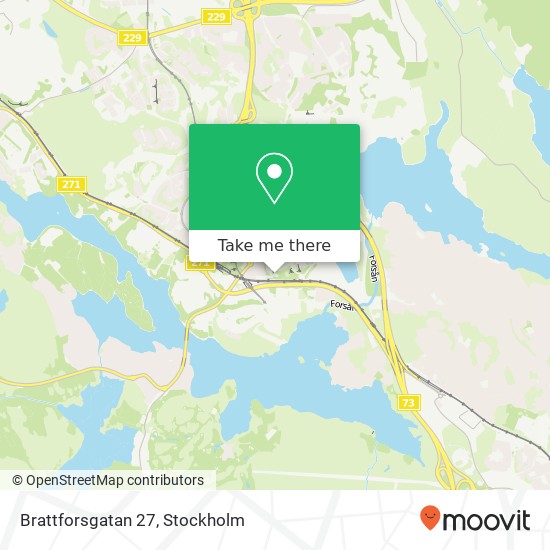 Brattforsgatan 27 map