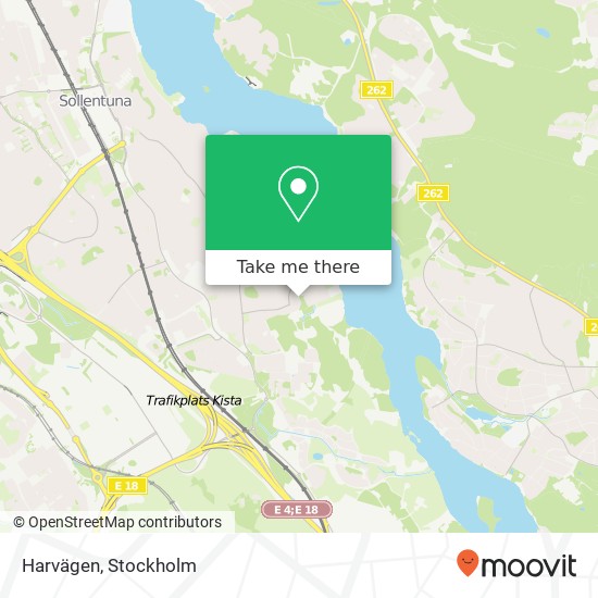 Harvägen map