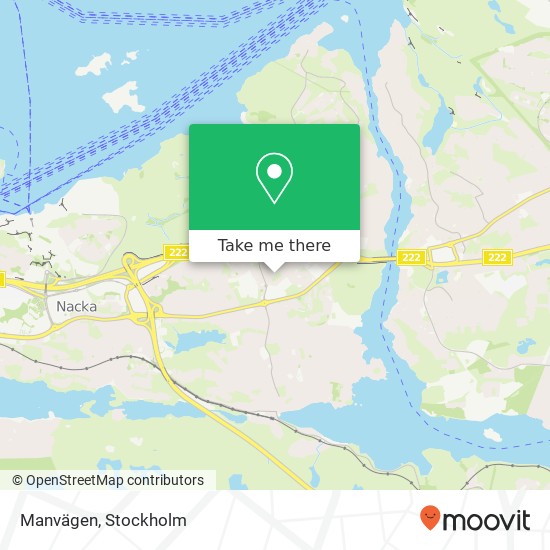 Manvägen map