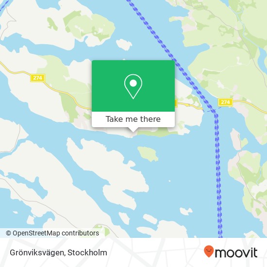 Grönviksvägen map