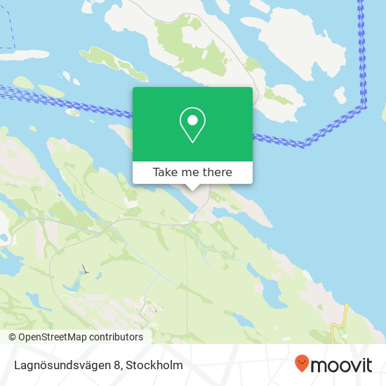 Lagnösundsvägen 8 map