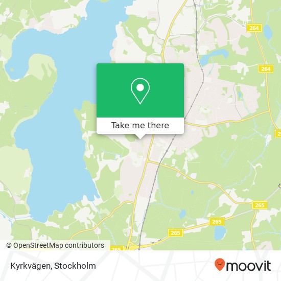 Kyrkvägen map