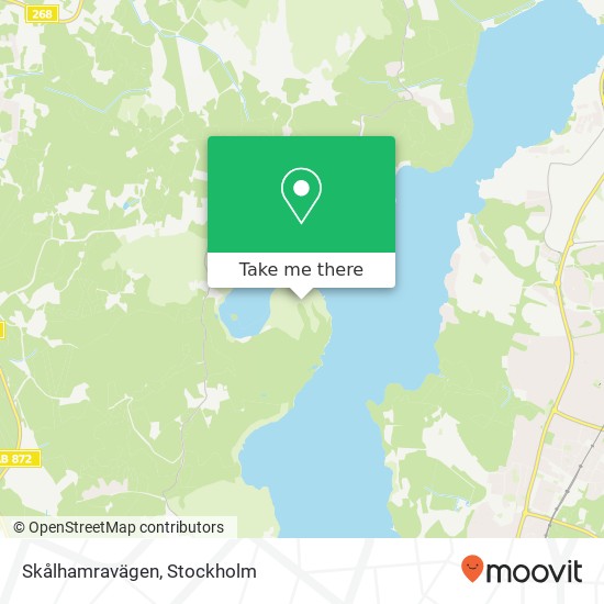 Skålhamravägen map