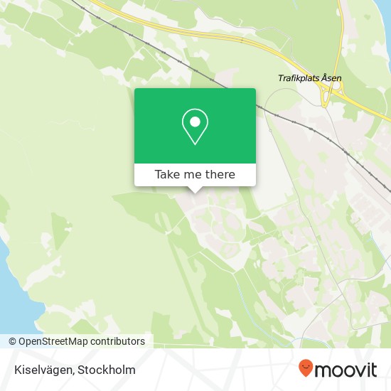 Kiselvägen map