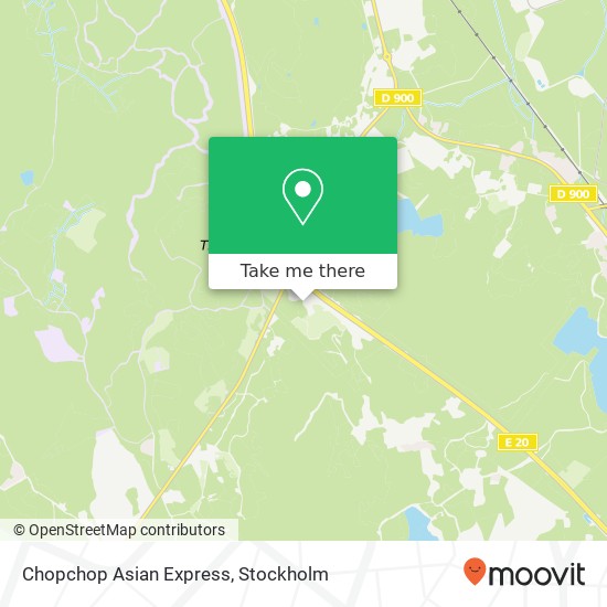 Chopchop Asian Express map