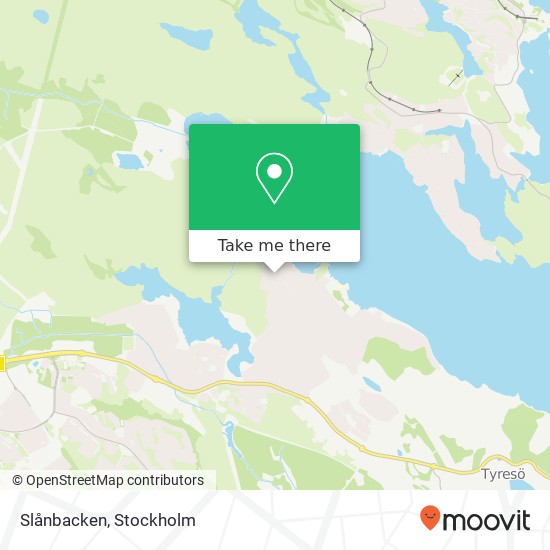 Slånbacken map