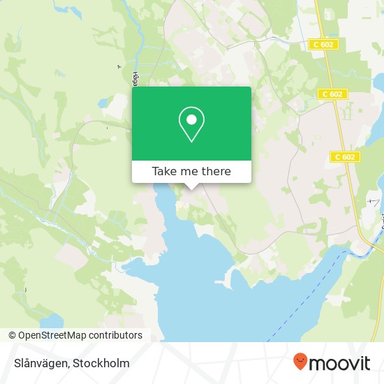 Slånvägen map