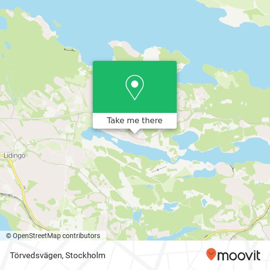 Törvedsvägen map