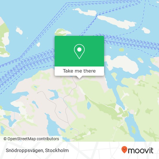 Snödroppsvägen map