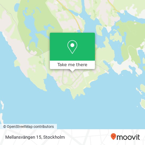 Mellansvängen 15 map