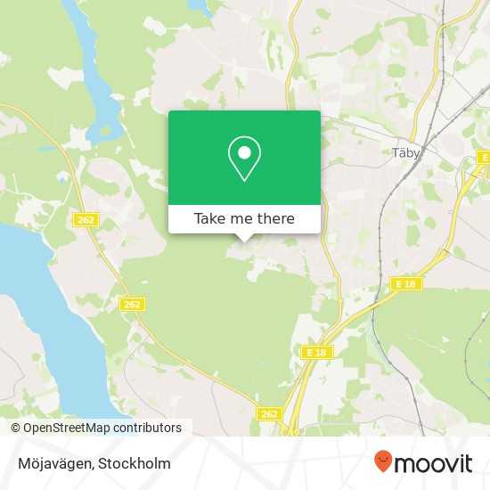 Möjavägen map