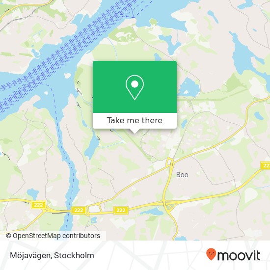 Möjavägen map