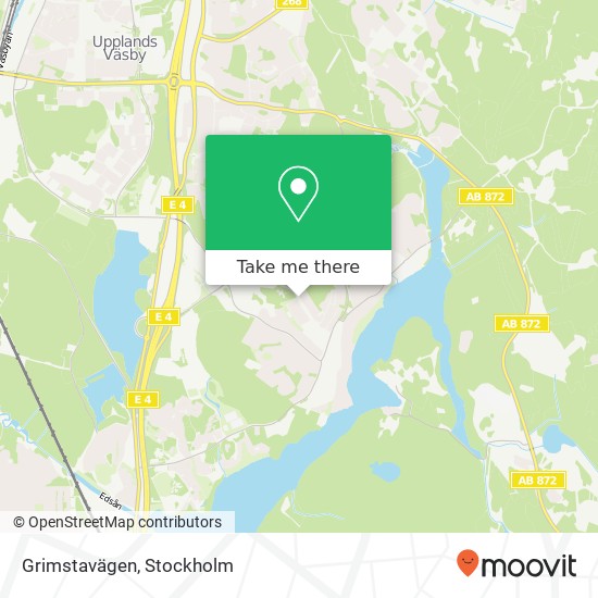 Grimstavägen map