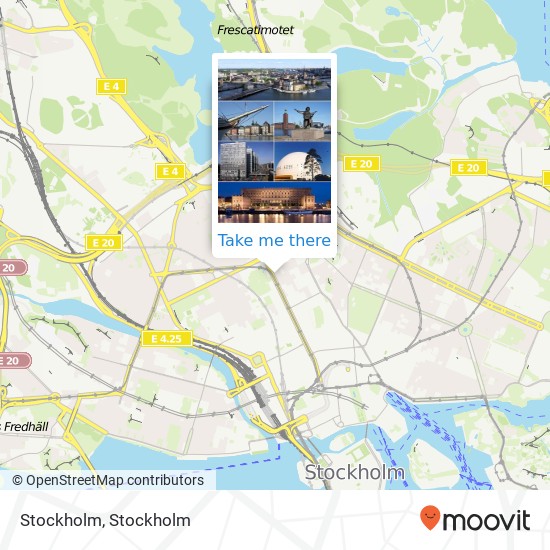 Stockholm map