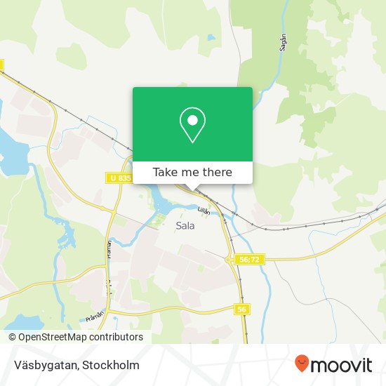 Väsbygatan map